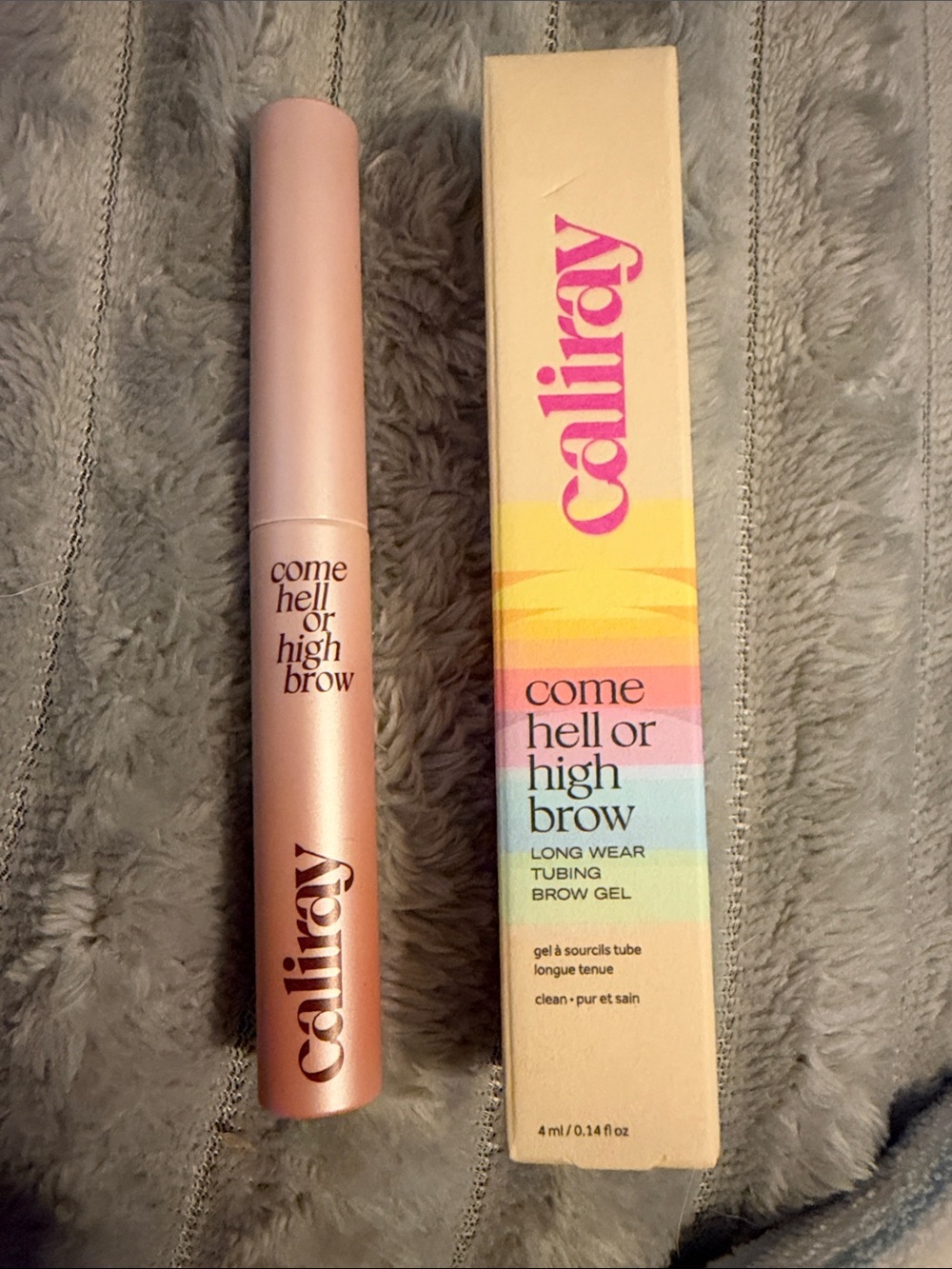 Caliray Come Hell Or High Brow Brow Gel - Pale Pink